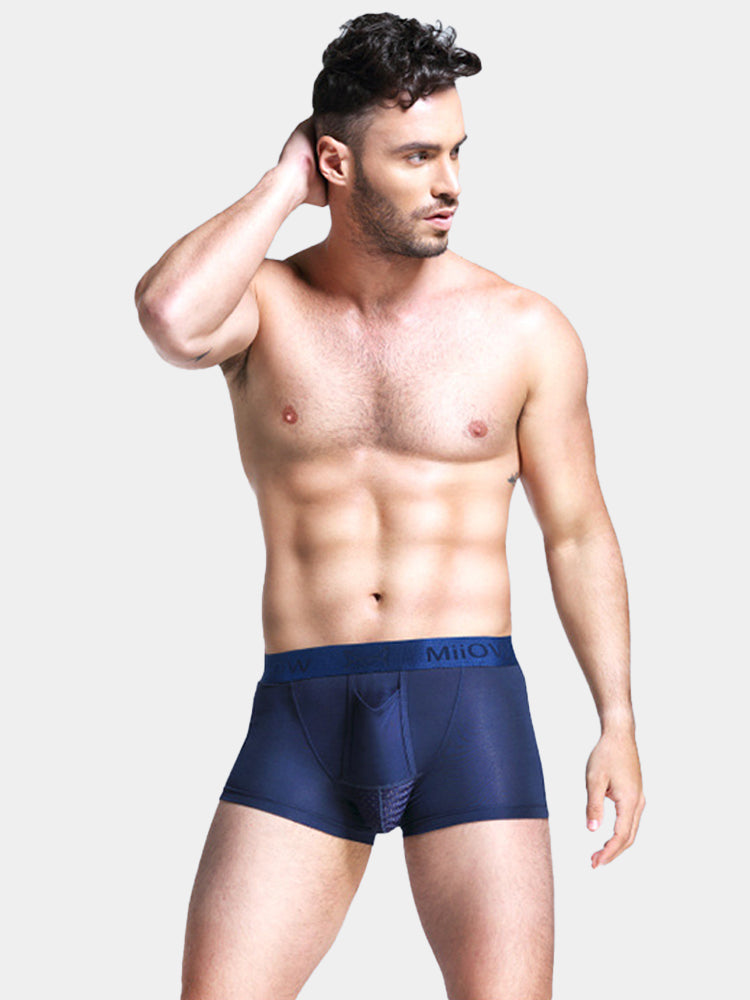 Supportive Mens Underwear With Pouch, Mens Boxers