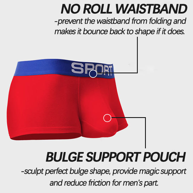 Real Men Bulge Enhancing Pouch Underwear for Men – 1 or 3 Pack Set