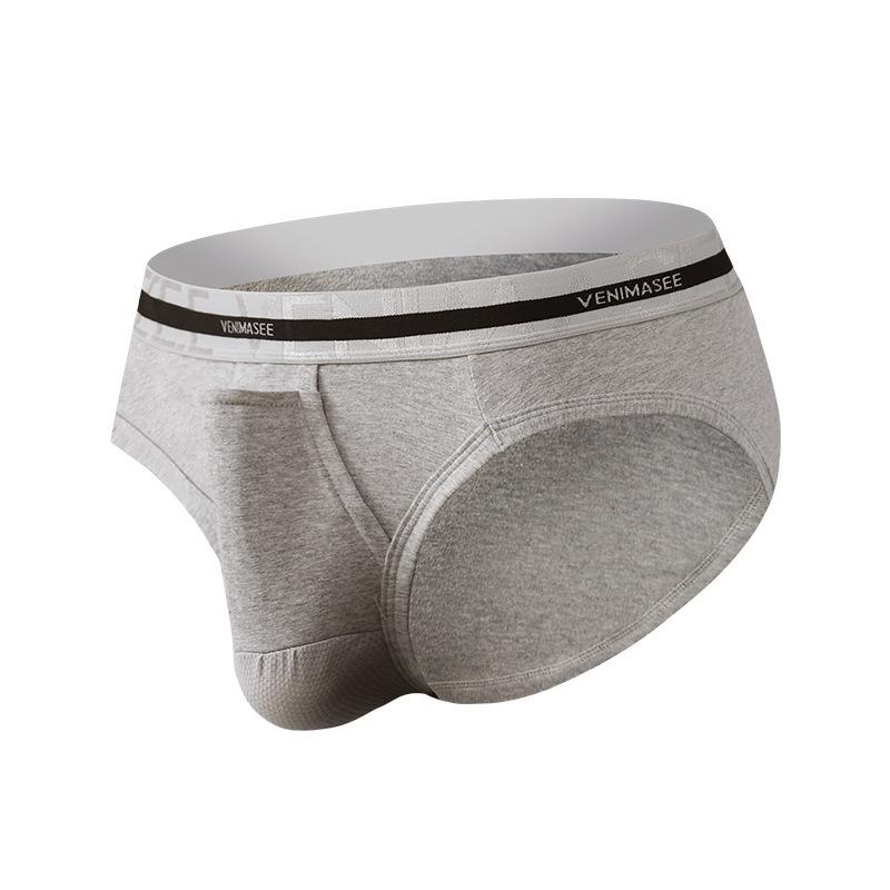 Men's Ball Supported Separated Cotton Briefs
