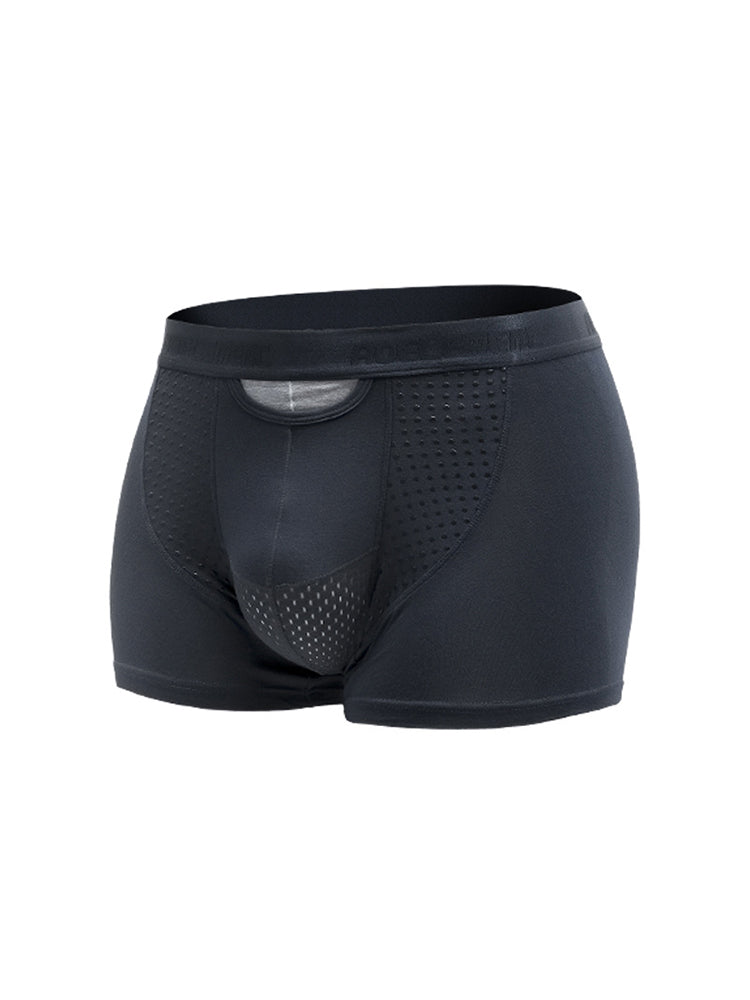 2 Pack Modal Dual Separate Pouch Trunks | Omffiby