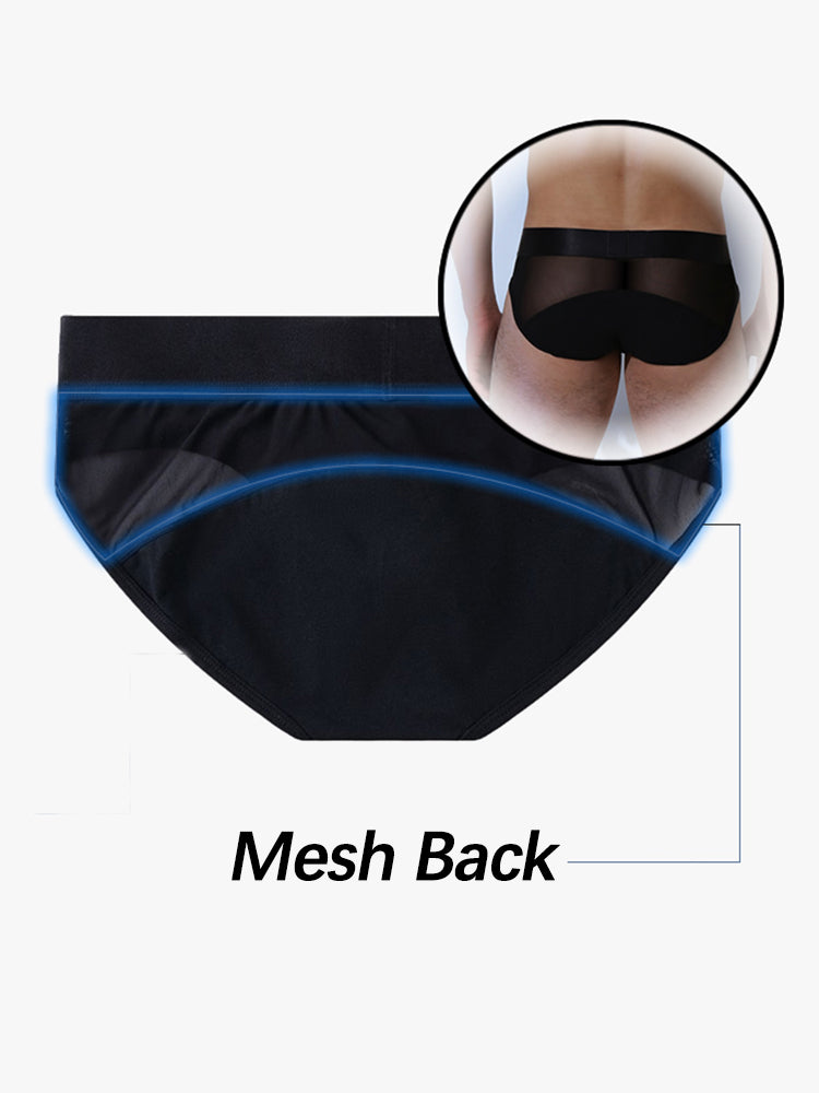2 Pack Moisture Wicking Cotton Men's Underwear