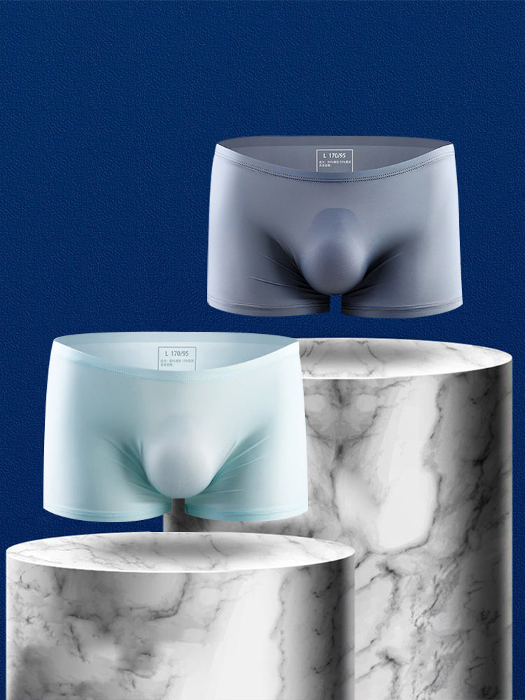 Cloudoon Men's 3D U-POUCH Underwear Boxers Briefs 3pcs/set